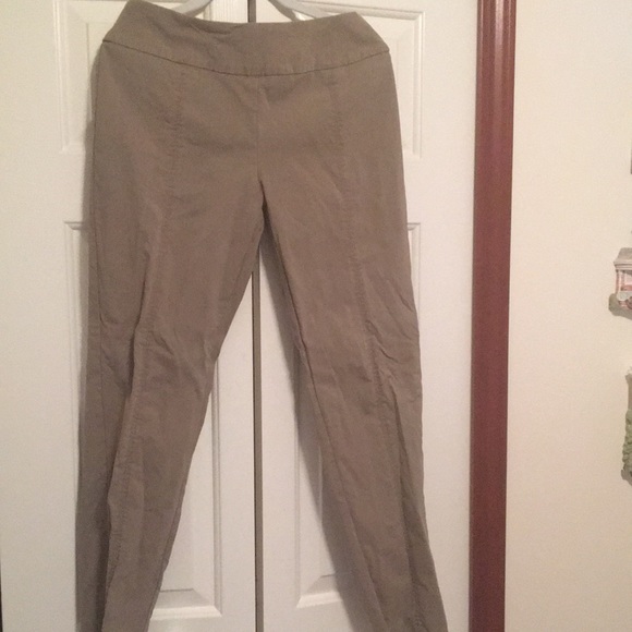 Size8 brown/khaki pull on pant - Picture 5 of 5